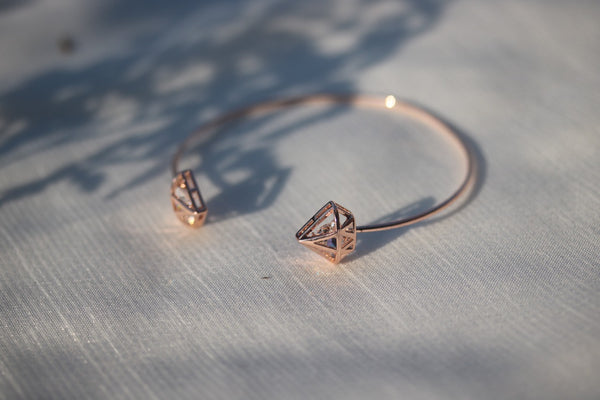 Rose gold bracelet